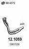 FIAT 5961558 Exhaust Pipe